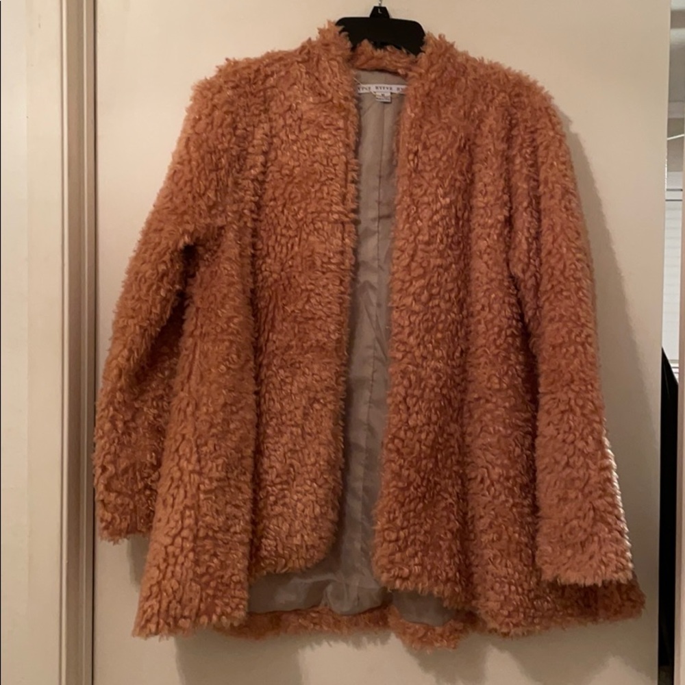 Fuzzy Peach Jacket - image 1